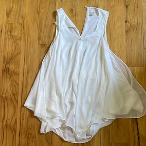 H&M Cream Flowy shirt